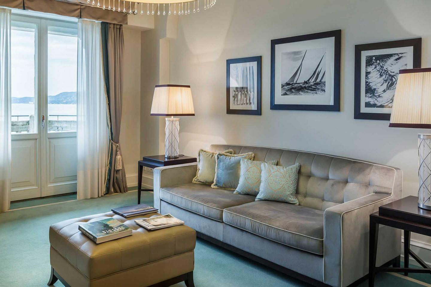 Junior Suite Balcony with Sea View | Savoia Excelsior Palace Trieste