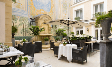 Castille Paris - Starhotels Collezione - L'Assaggio Patio-credits Maurine